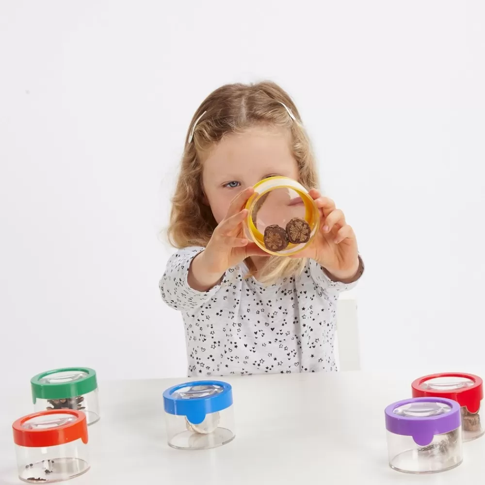 HOPTOYS Matériel Montessori & Reggio*6 Pots Loupe