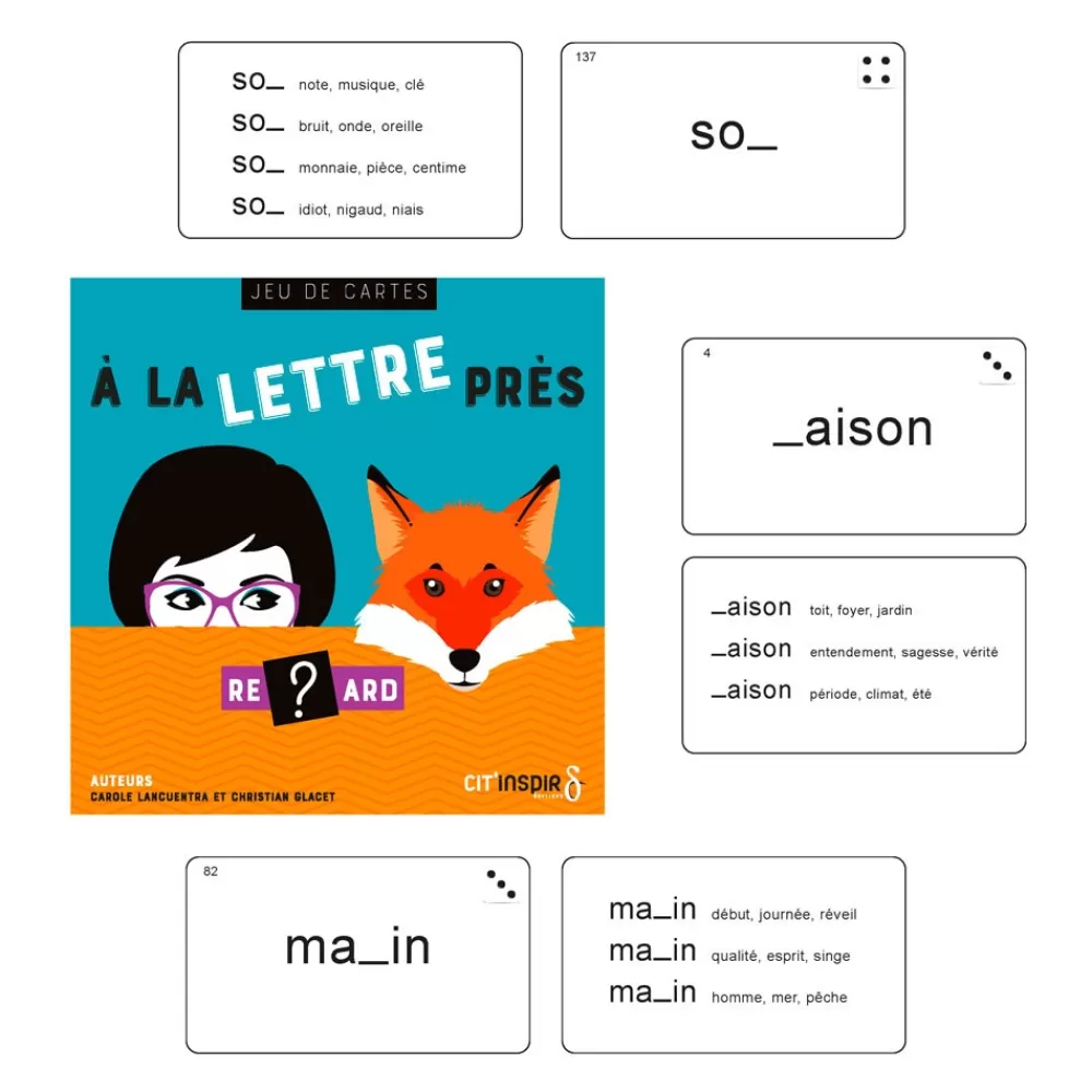 HOPTOYS Lexique, Imagerie, Langage Oral<A La Lettre Pres