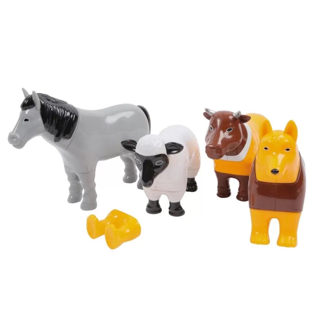 HOPTOYS Travailler La Motricité Fine<Animaux Magnetiques De La Ferme