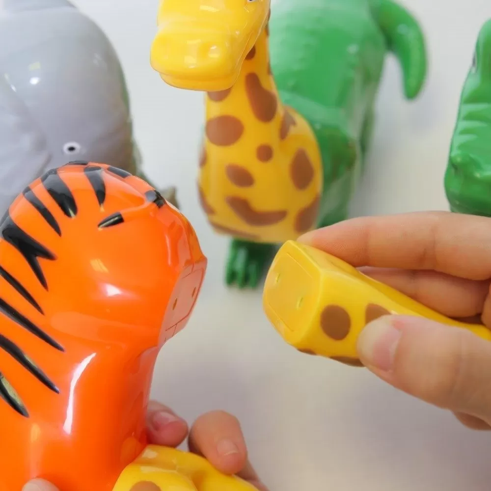 HOPTOYS Idees Cadeaux Pour Une Personne Avec Un Handicap Ou Des Troubles Moteurs*Animaux Magnetiques Par 4