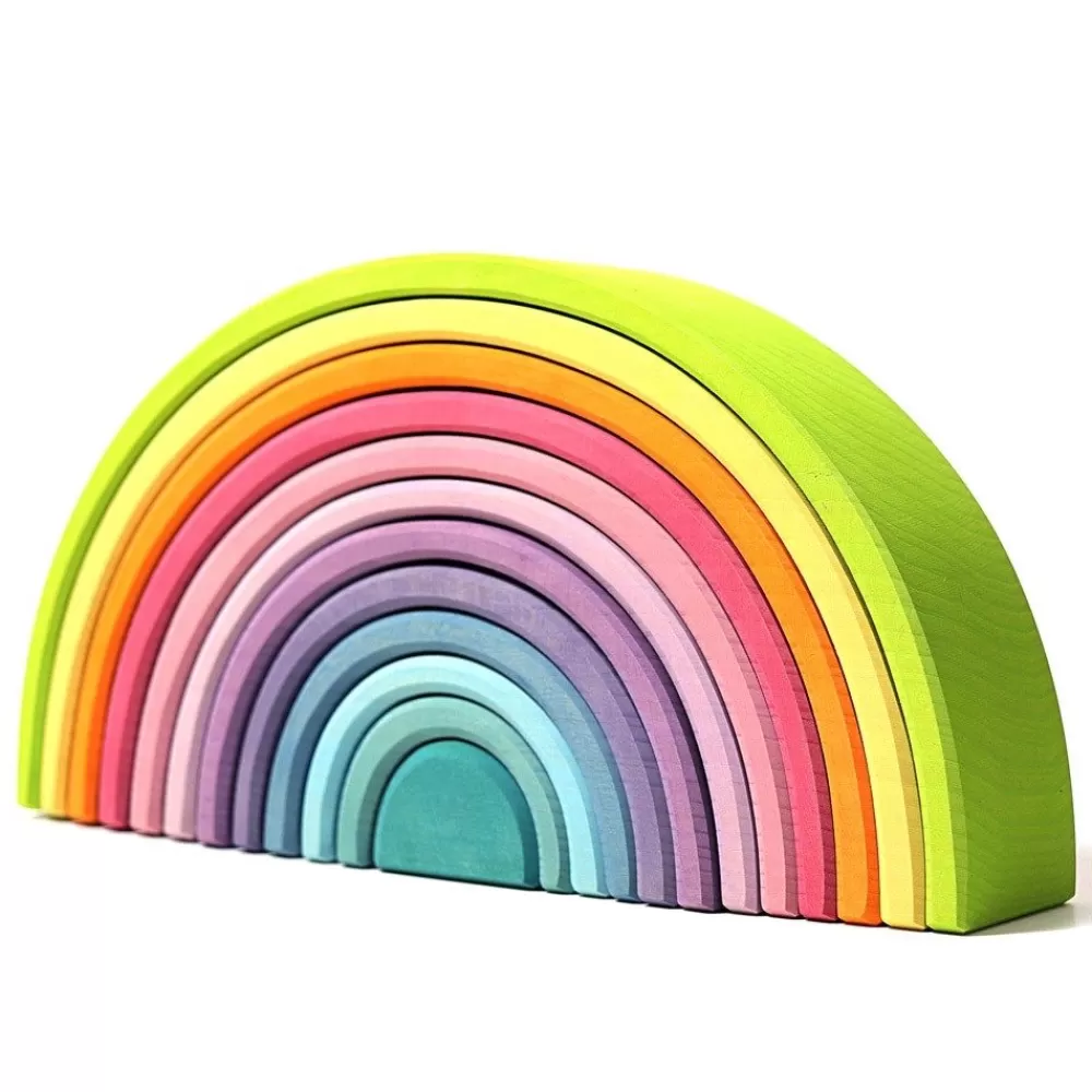 HOPTOYS Montessori Pour Tous<Arc-En-Ciel En Bois Pastel