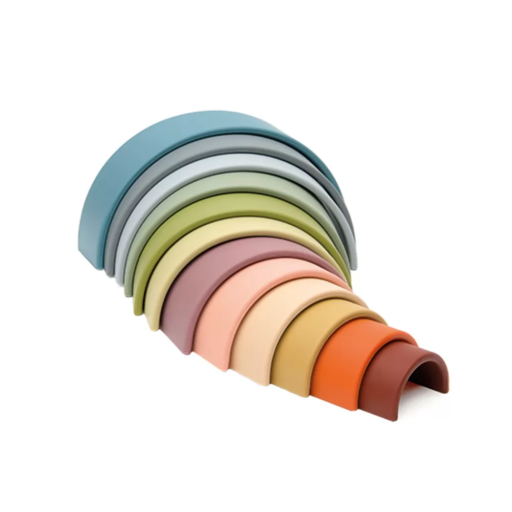 HOPTOYS Matériel Sensoriel<Arc-En-Ciel En Silicone Naturel X 12