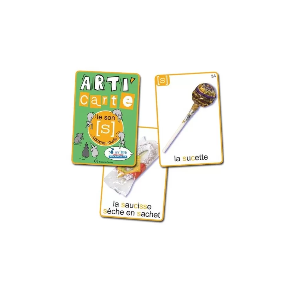 HOPTOYS Imagiers & Jeux De Langage<Arti'Carte /S/