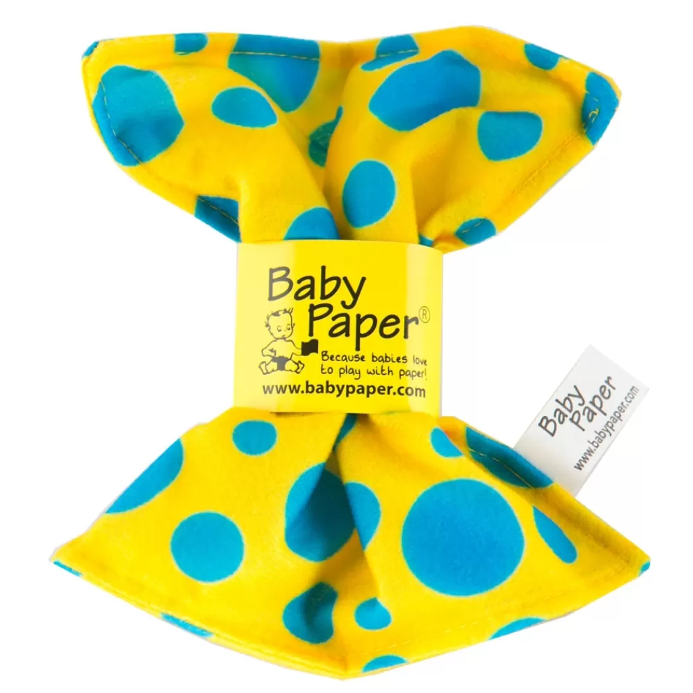 HOPTOYS 1er Éveil<Baby Paper - Jaunes A Pois Bleus