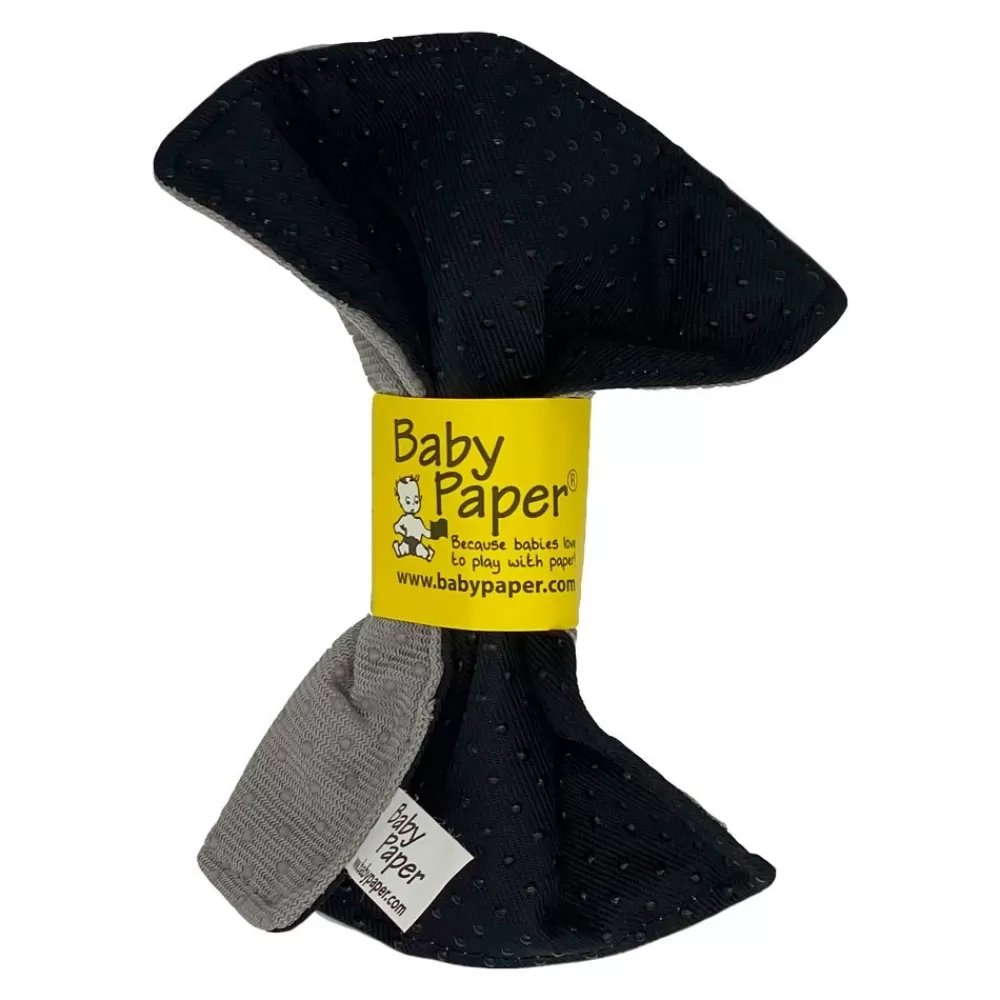 HOPTOYS Fidgets*Baby Paper - Noir/Gris Texture