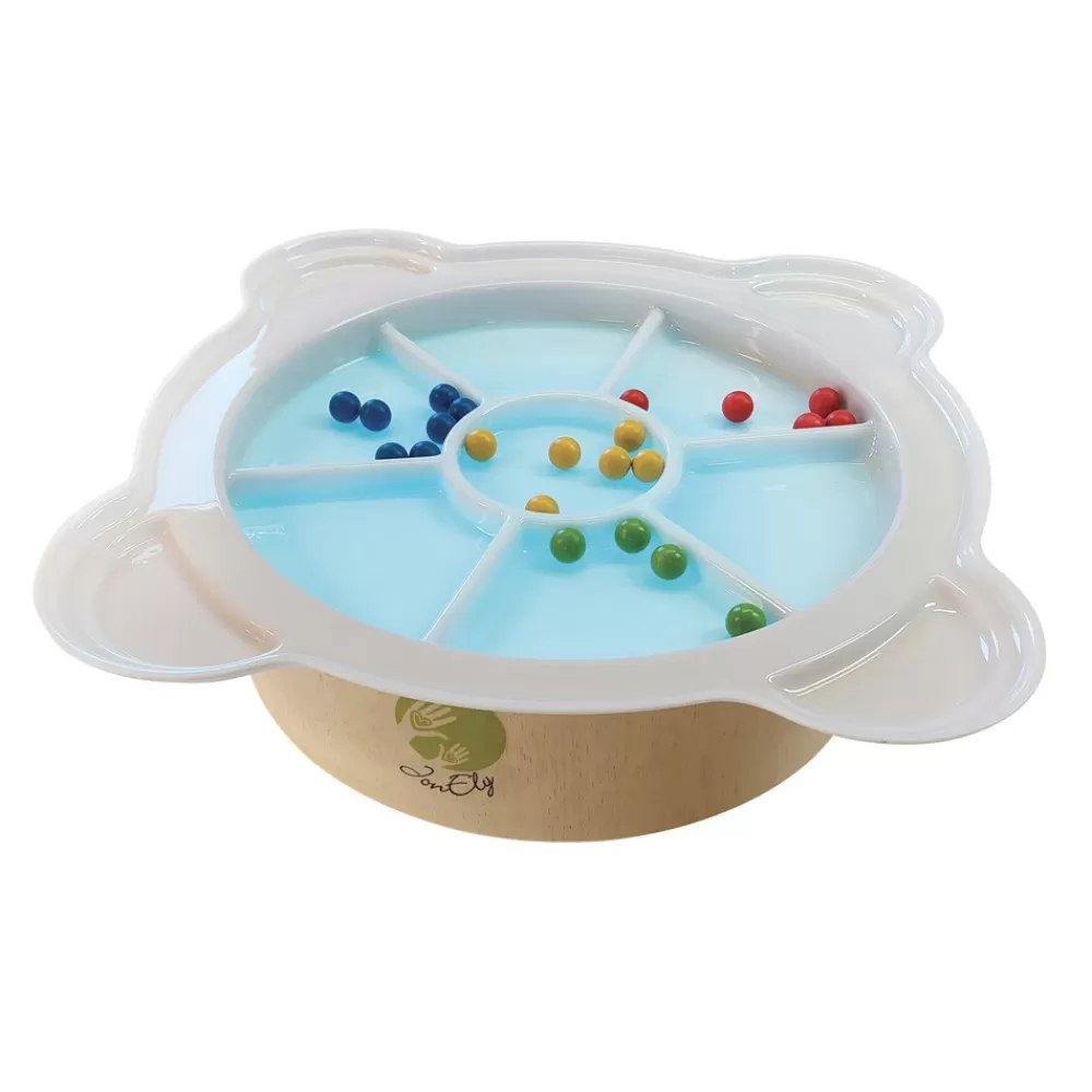 HOPTOYS ReÉducation De La Sensibilite<Bac D'Exploration Compartimente Magic Light - Blanc