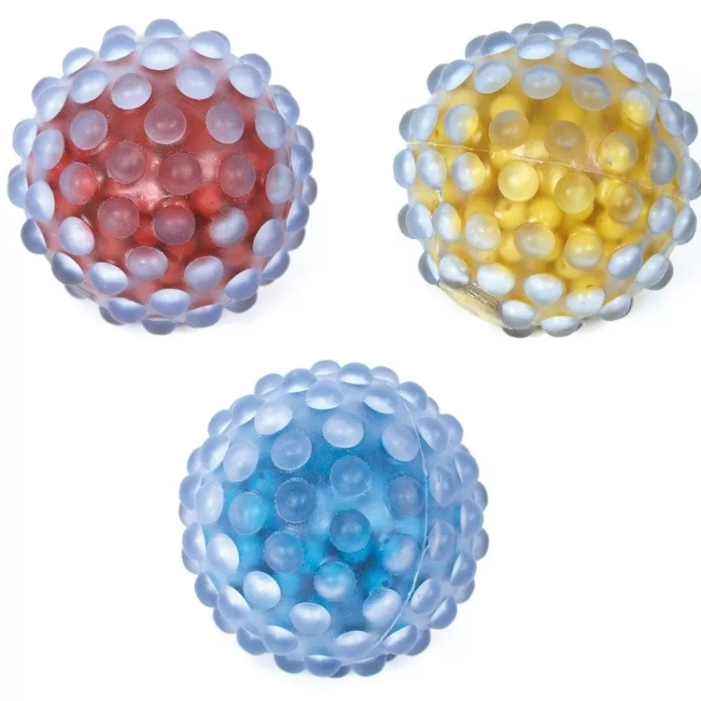 HOPTOYS Balles Sensorielles Adaptees*Balles A Billes Sonores Par 3