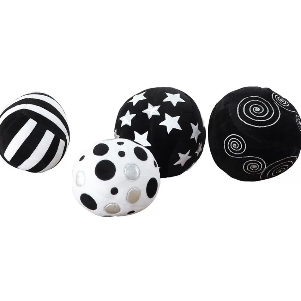 HOPTOYS Produits Lumineux Et Contrastes*Balles Noires Et Blanches Xxl