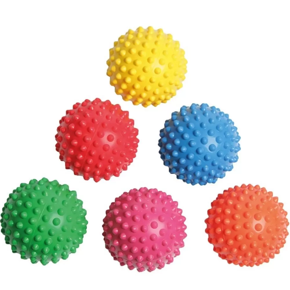 HOPTOYS La Coordination Motrice<Balles Tactiles Par 6