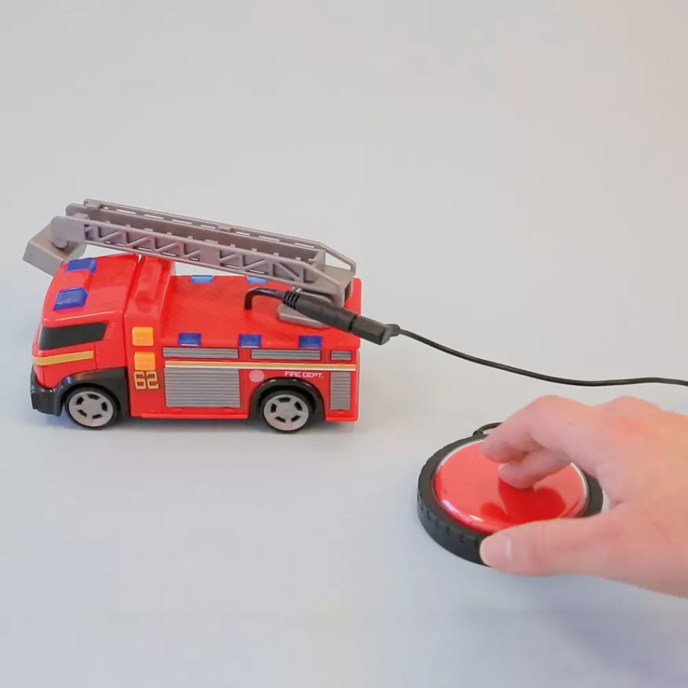 HOPTOYS Relation De Cause À Effet<Camion De Pompier Adapte Son Et Lumiere