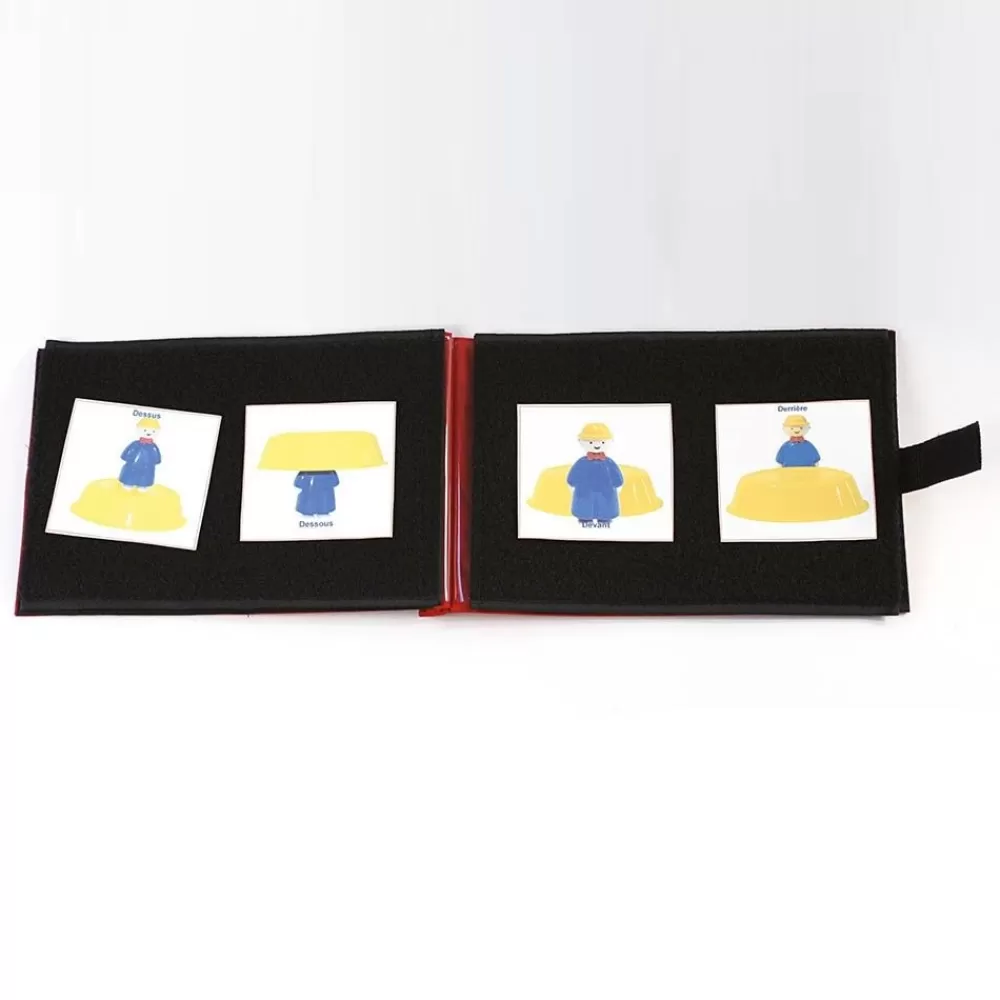 HOPTOYS Langage & Communication*Carnet De Communication Tissu