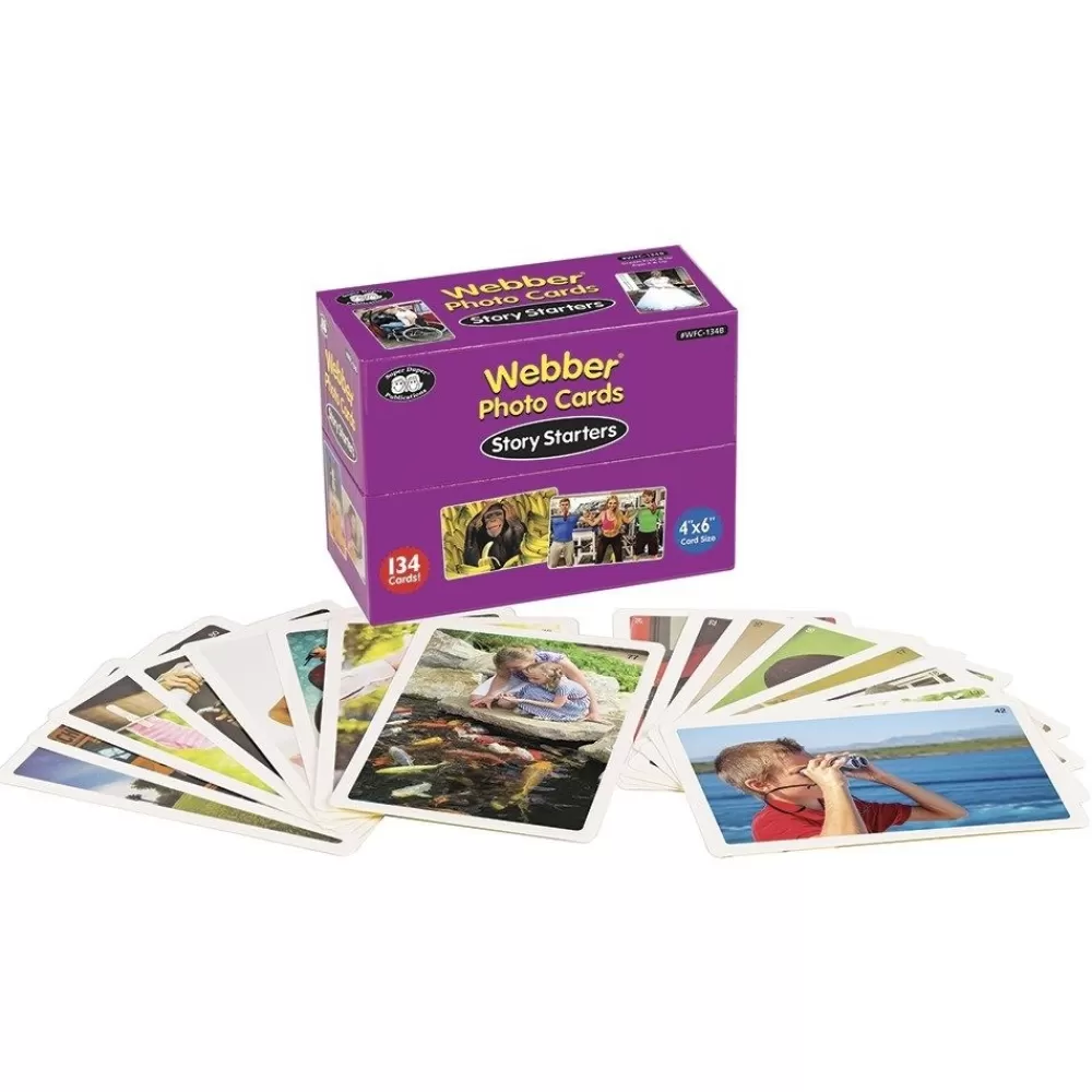 HOPTOYS Aides A L'Apprentissage Pour Une Personne Avec Un Handicap Ou Des Troubles Moteurs*Cartes A Histoires Webber