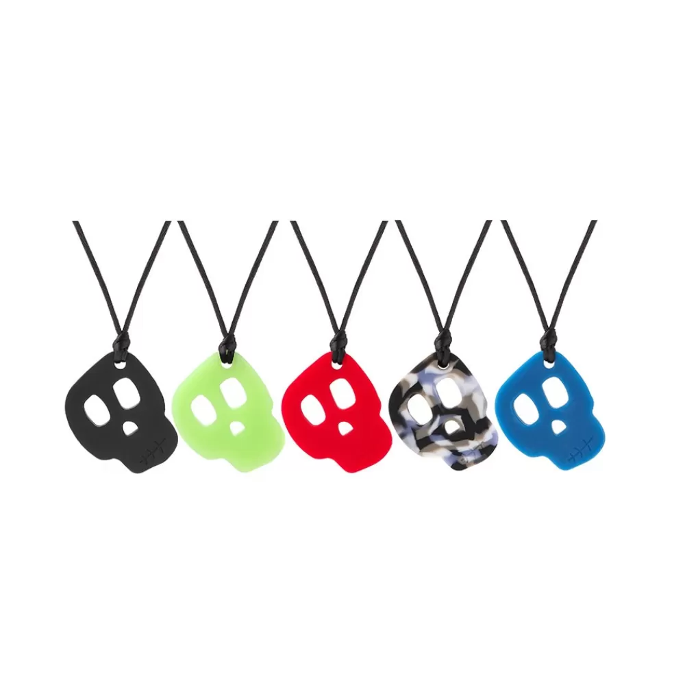 HOPTOYS Oralite Et Alimentation*Collier Pendentif Tete De Mort