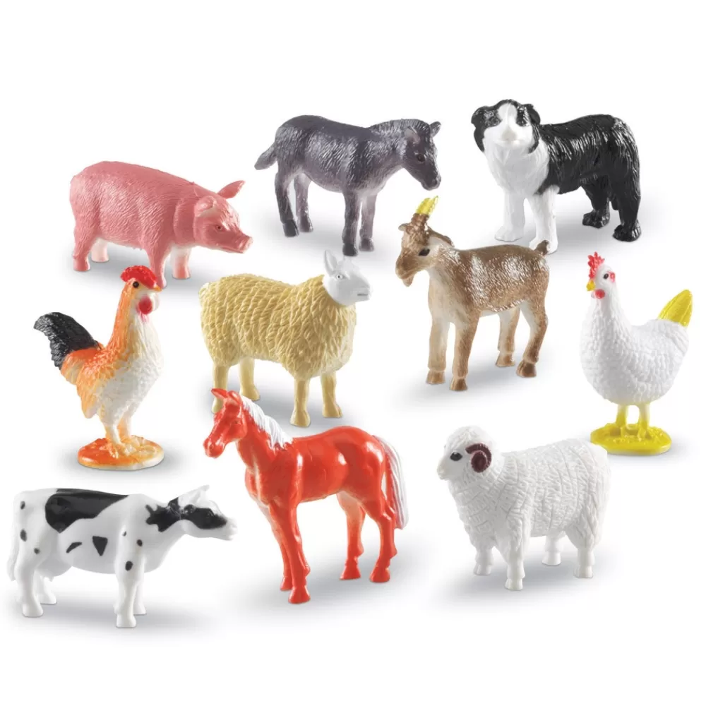 HOPTOYS Raisonnement Logico-Mathematique<Compteurs Animaux De La Ferme