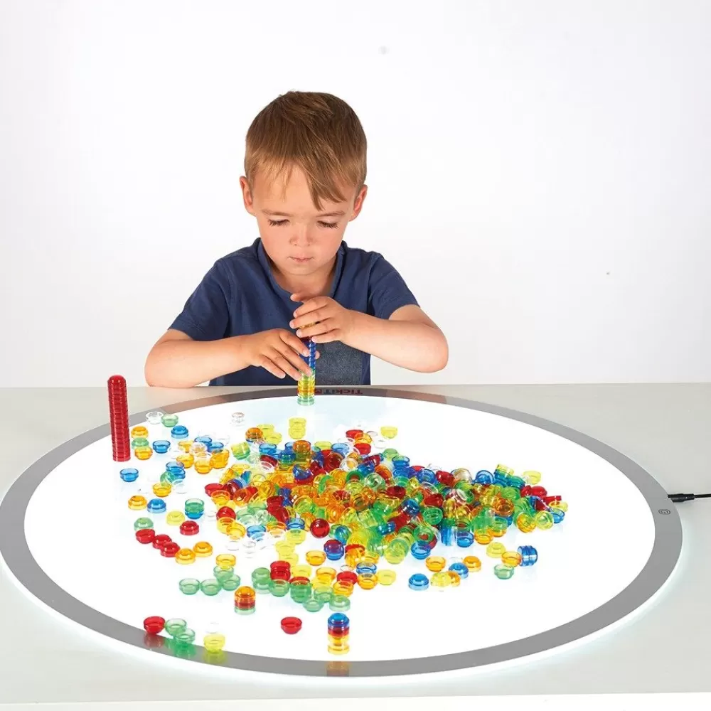 HOPTOYS ReÉducation De La Sensibilite<Compteurs Empilables Translucides