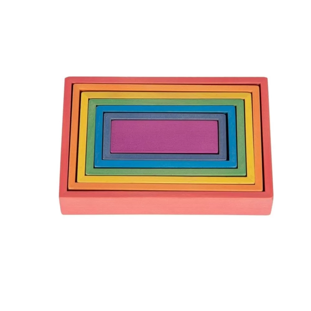 HOPTOYS Idees Cadeaux Pour Une Personne Ayant Un Tdah*Construction Arc-En-Ciel - Rectangles