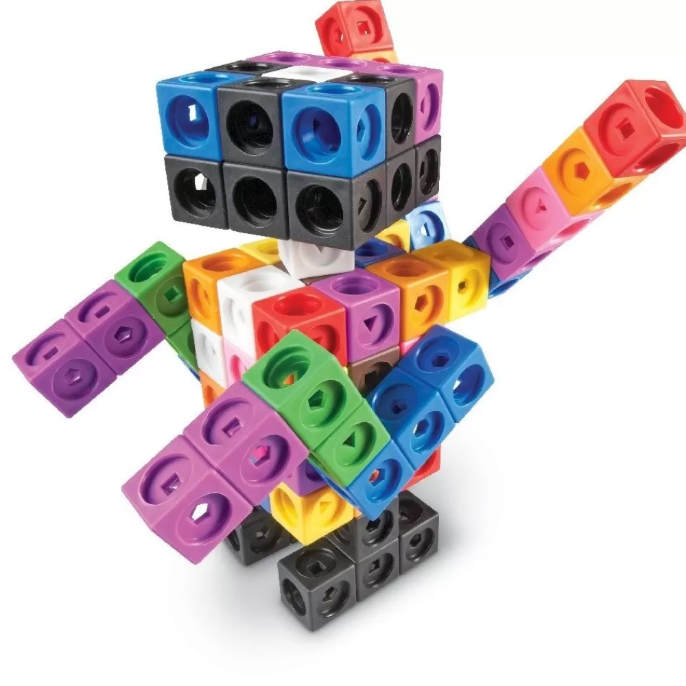 HOPTOYS Aides A L'Apprentissage Pour Une Personne Avec Un Handicap Ou Des Troubles Moteurs*Cubes Mathlink Par 200