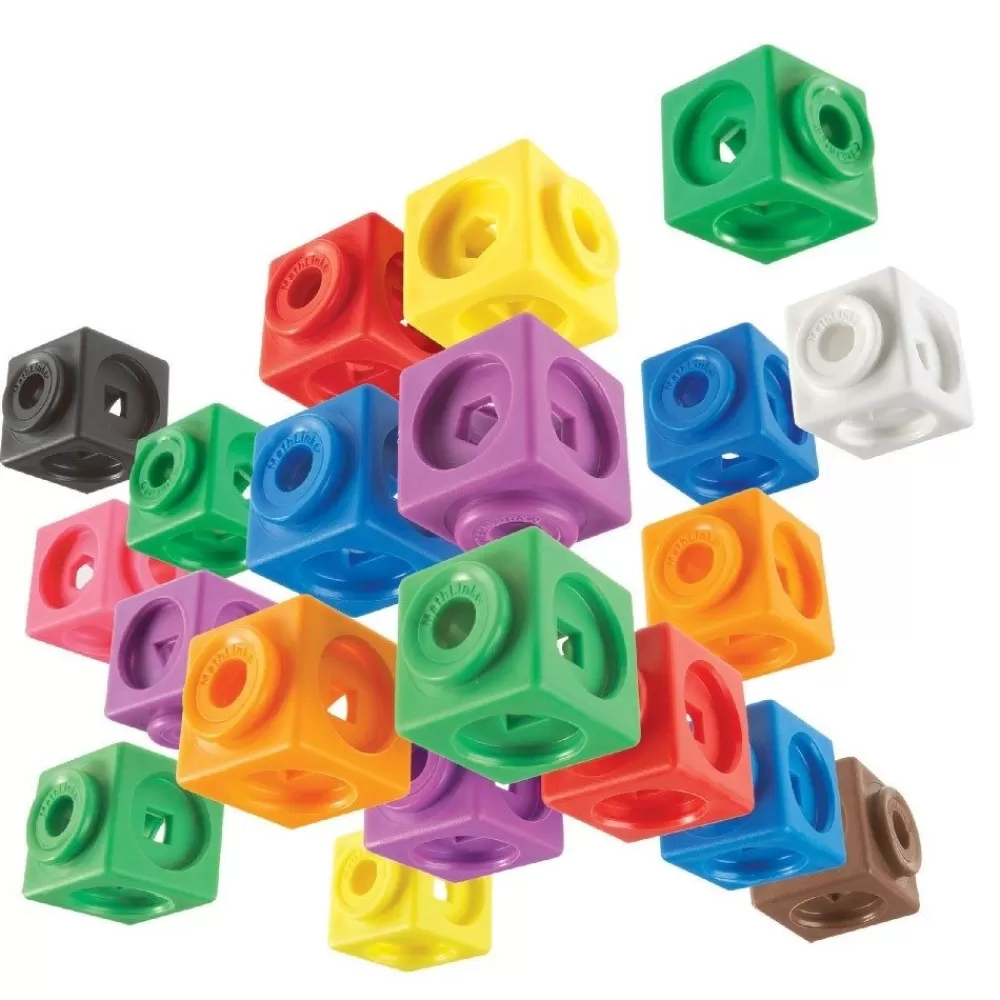 HOPTOYS Aides A L'Apprentissage Pour Une Personne Avec Un Handicap Ou Des Troubles Moteurs*Cubes Mathlink Par 200