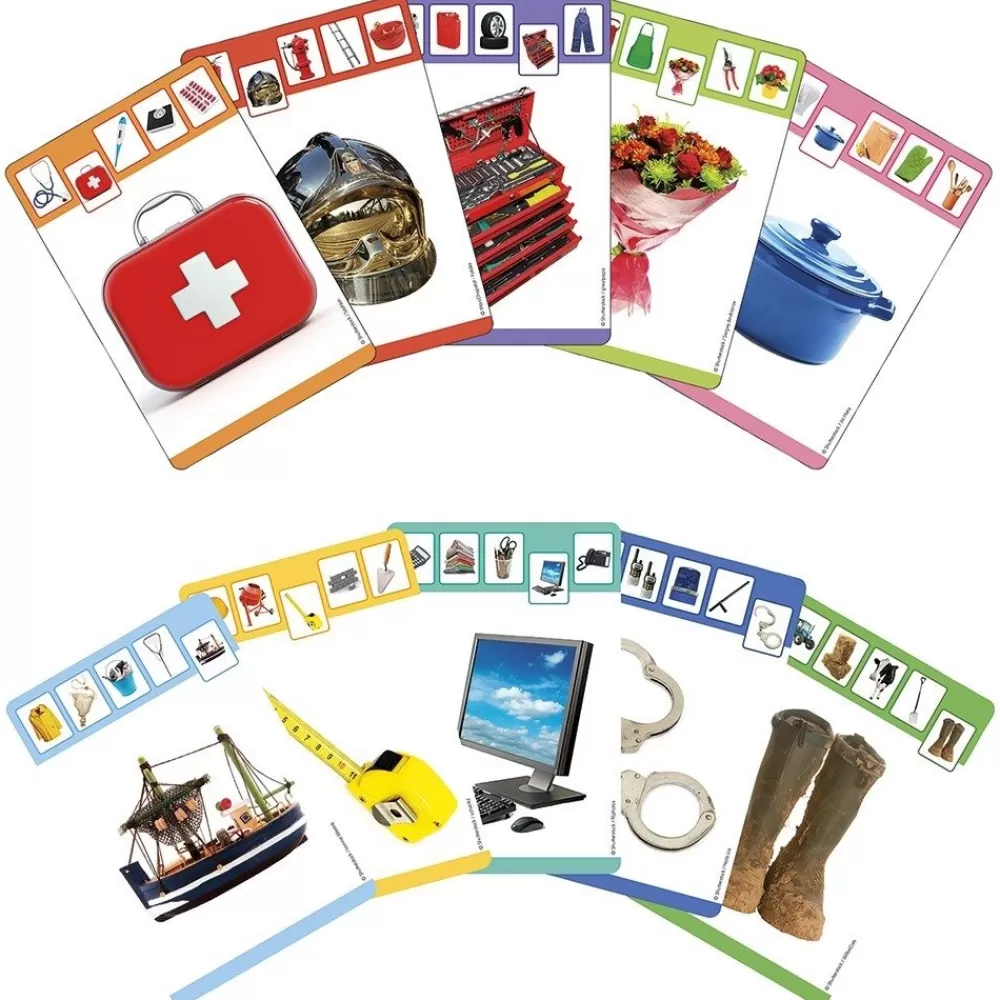 HOPTOYS Lexique, Imagerie, Langage Oral<Educartes-Les Metiers