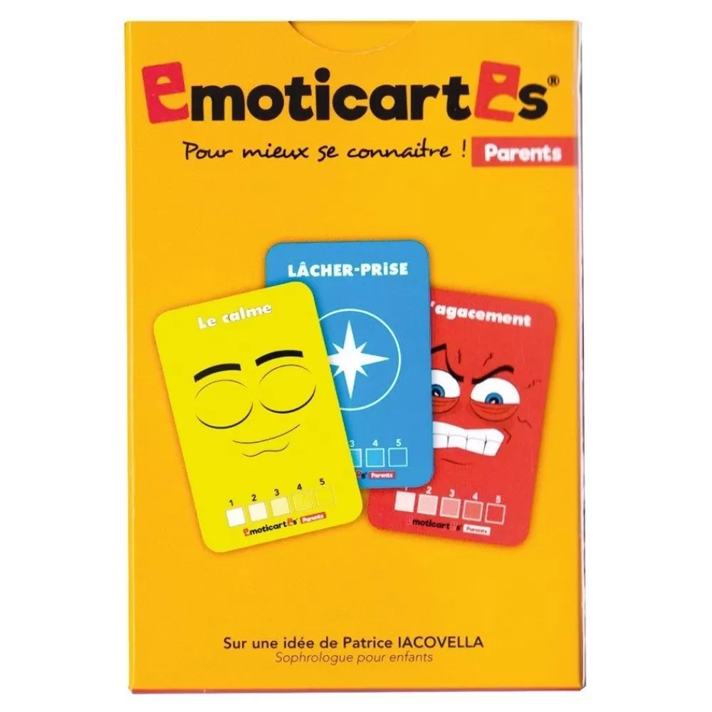 HOPTOYS Habiletés Sociales Et Émotions*Emoticartes Adultes