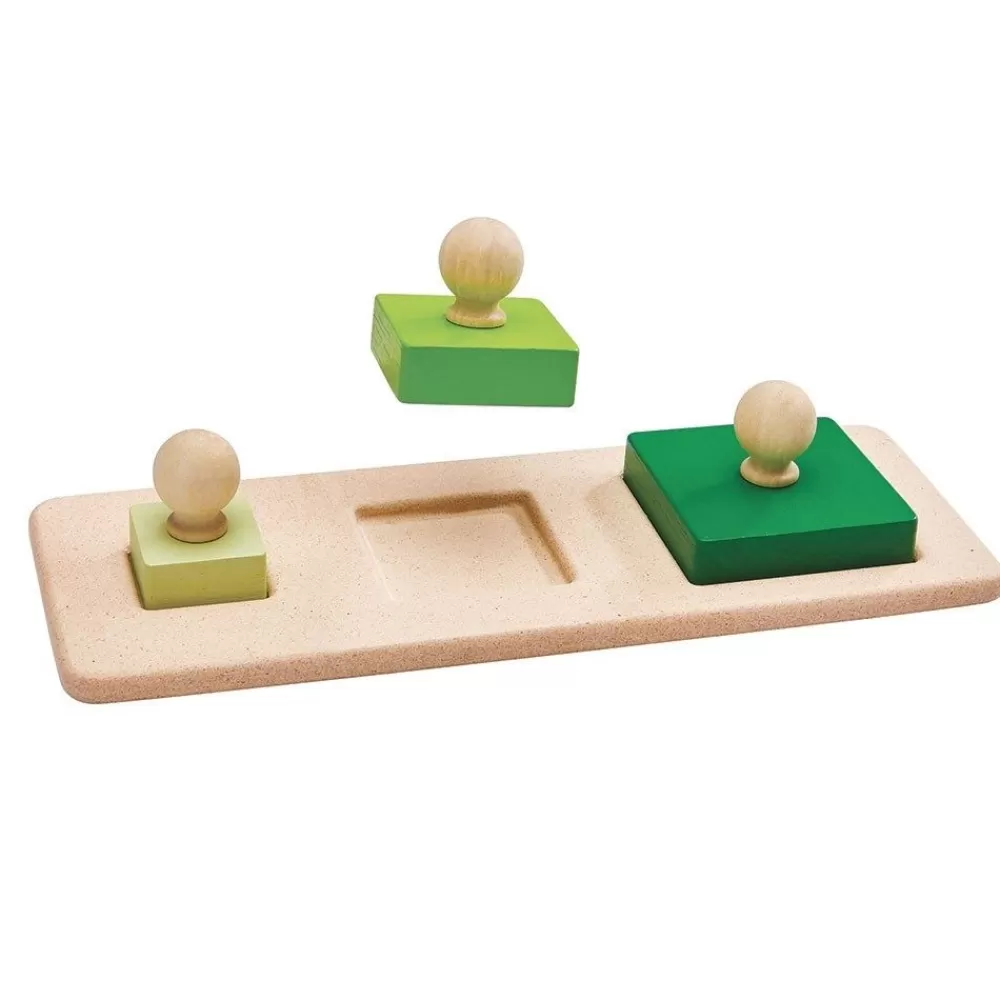 HOPTOYS Jeux Adaptes*Encastrement Trio De Carres