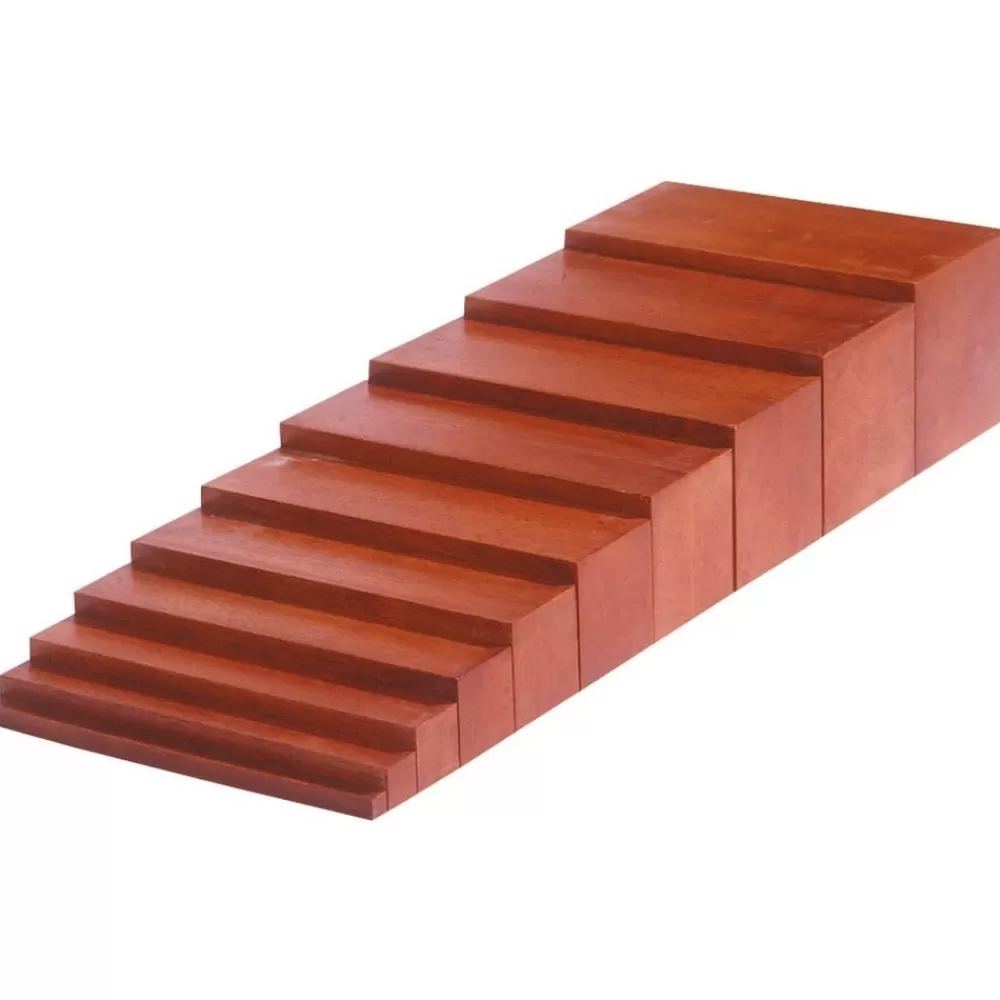 HOPTOYS Premiers Apprentissages<Escalier Marron Montessori