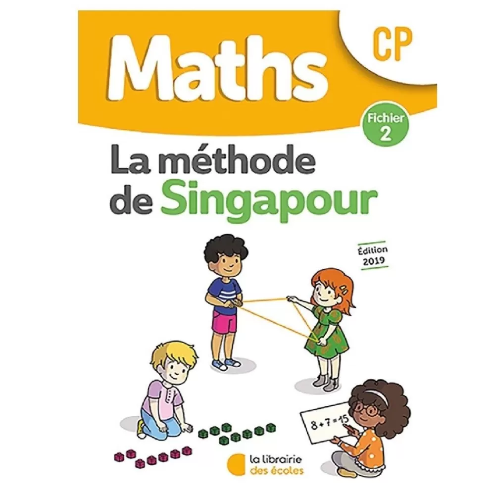 HOPTOYS Apprendre Avec La Méthode De Singapour*Fichier De L'Eleve 2 Cp - Edition 2019