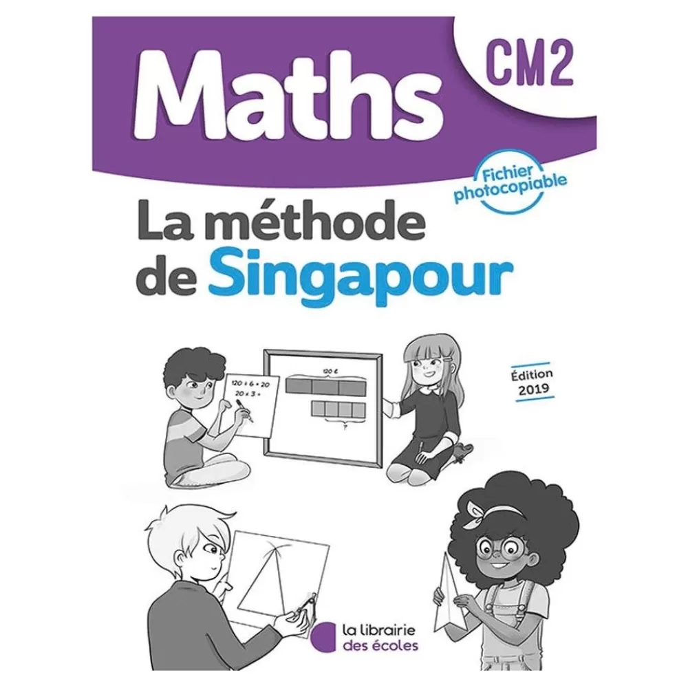 HOPTOYS Apprendre Avec La Méthode De Singapour*Fichier Photocopiable Cm2 - Edition 2019