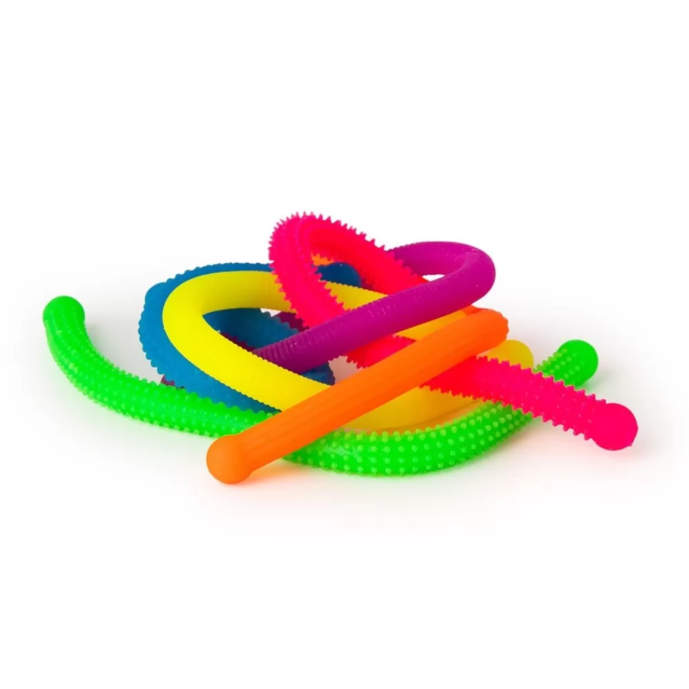 HOPTOYS Idees Cadeaux Pour Une Personne Ayant Des Troubles Dys*Fidget Nouilles Neon Textures