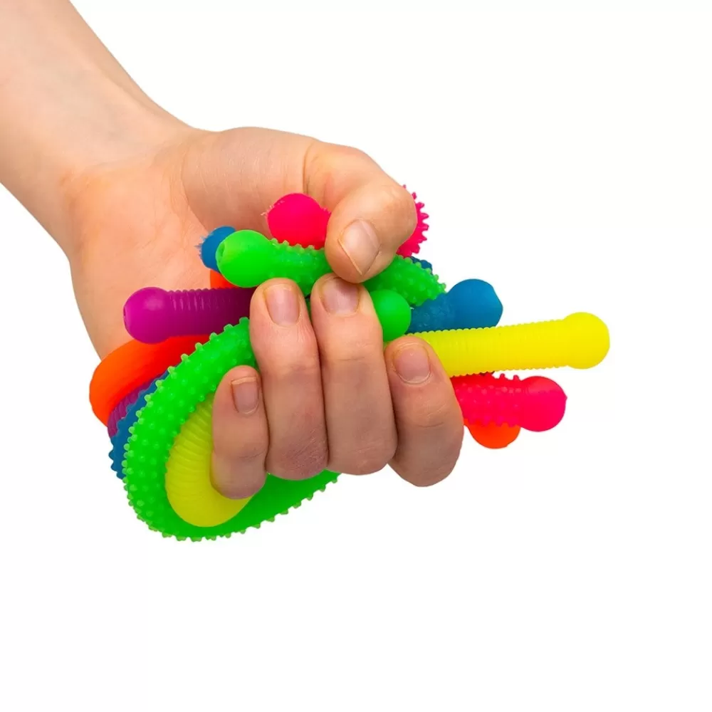 HOPTOYS Idees Cadeaux Pour Une Personne Ayant Des Troubles Dys*Fidget Nouilles Neon Textures