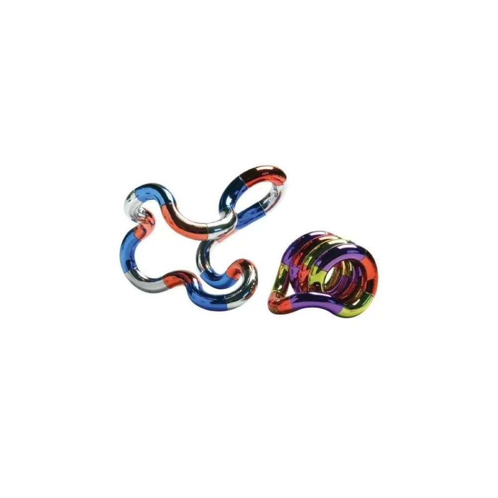 HOPTOYS Apprendre A S'Autoreguler*Fidget Tangle - Effet Metal