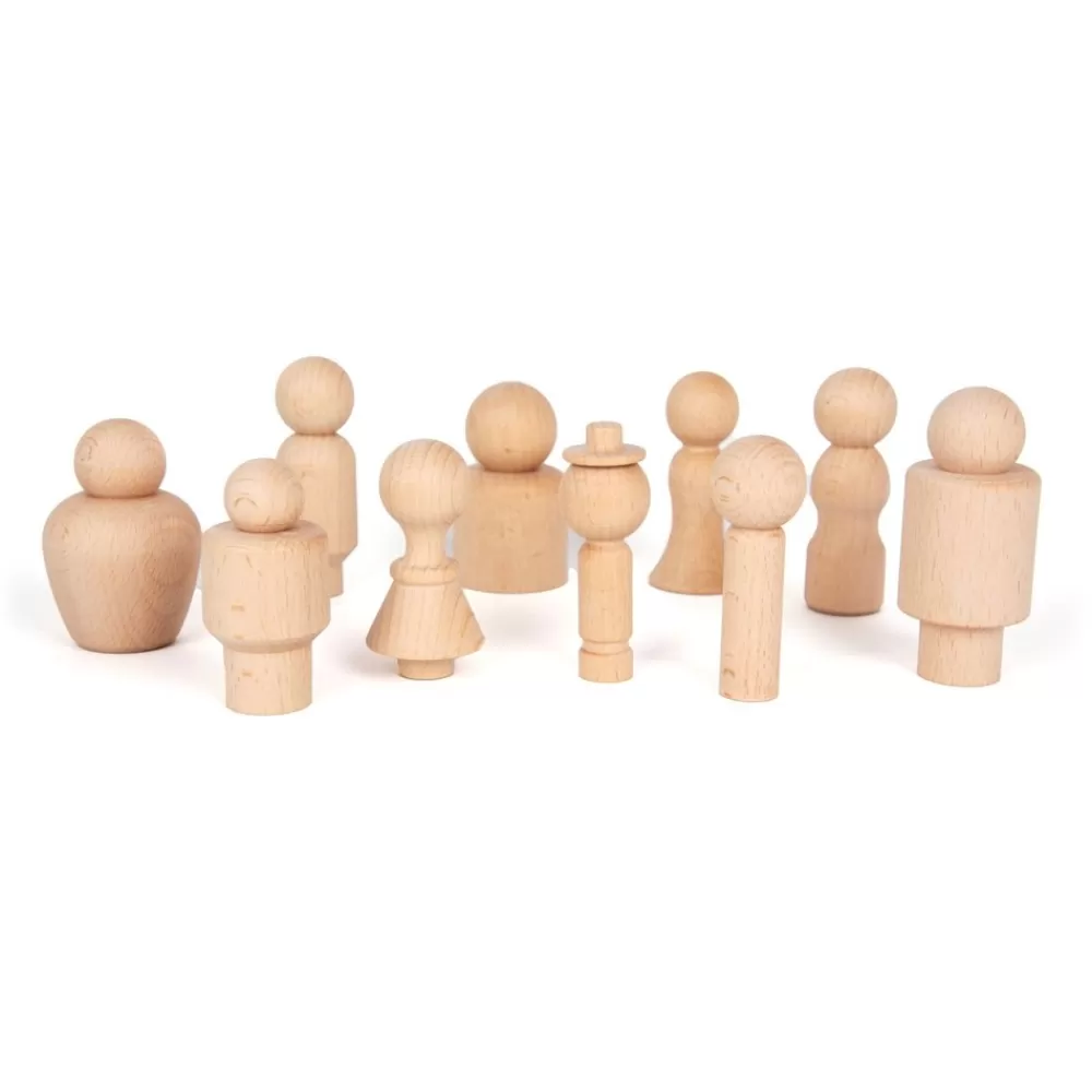 HOPTOYS Jeux D'Imagination*Figurines En Bois