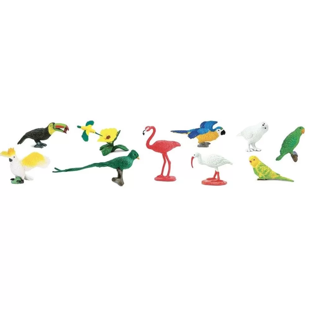 HOPTOYS Jeux Éducatifs*Figurines Oiseaux Exotiques