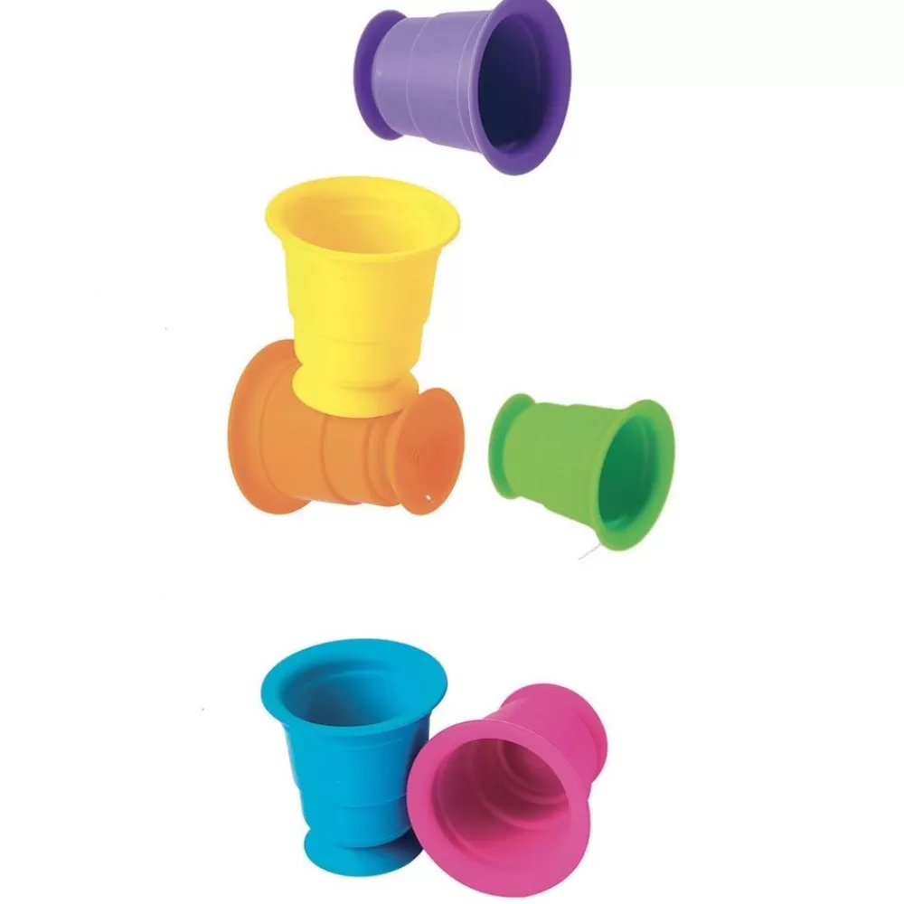 HOPTOYS La Coordination Motrice<Gobelets D'Empilage Ventouse Par 6