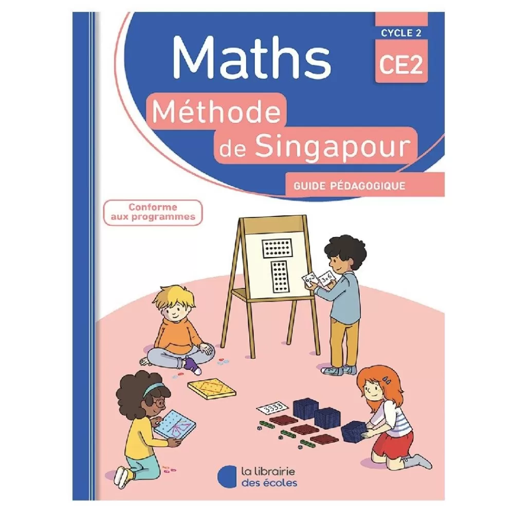 HOPTOYS Apprendre Avec La Méthode De Singapour*Guide Pedagogique Ce2 - Edition 2018