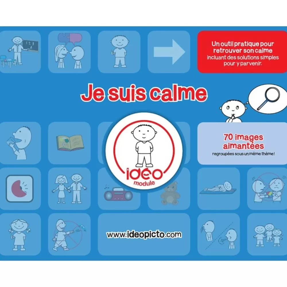 HOPTOYS Aides Alternatives A La Communication<Ideomodule - Je Suis Calme