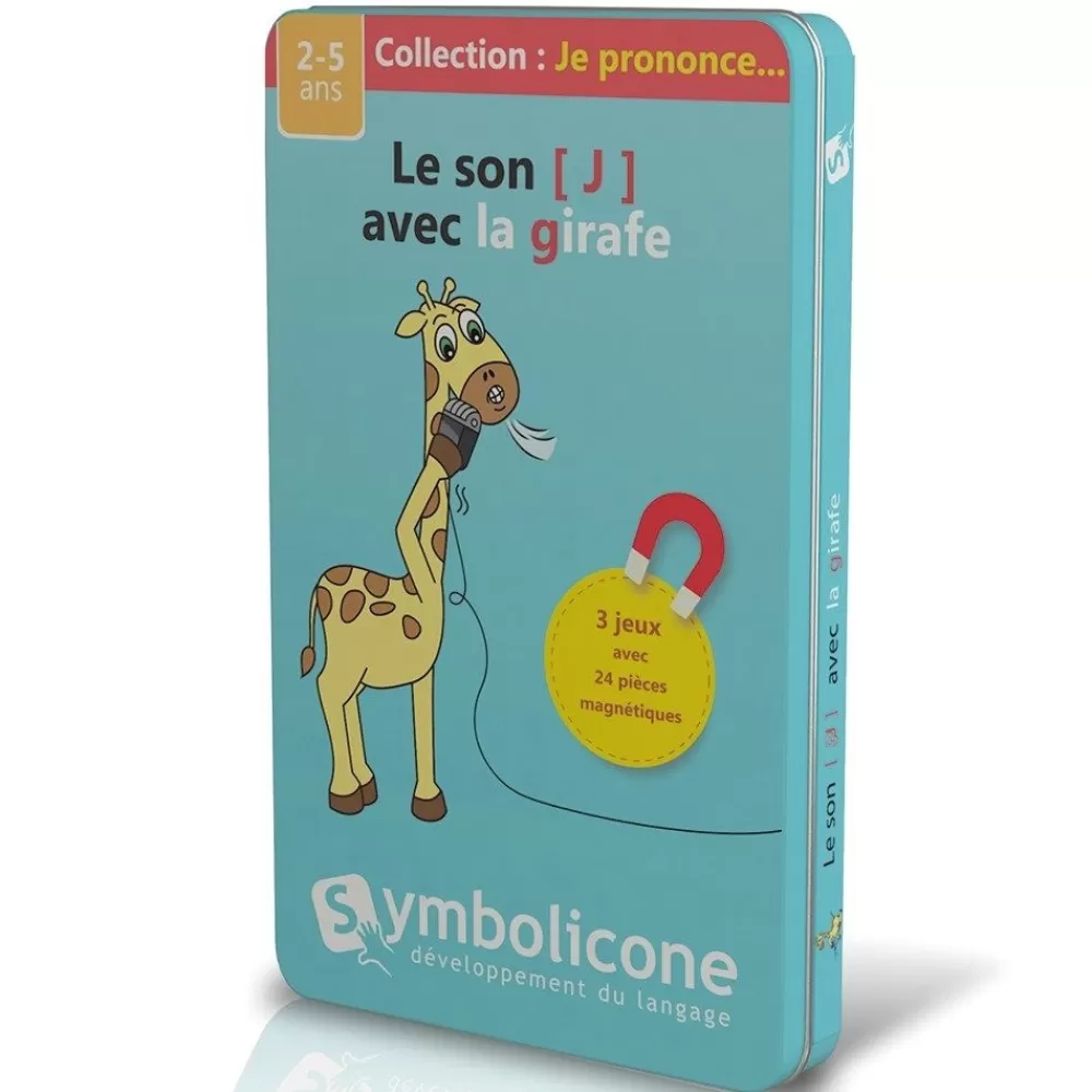 HOPTOYS Jeux Éducatifs*Je Prononce Le Son [J] Avec La Girafe