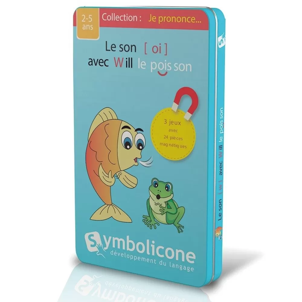 HOPTOYS Jeux Éducatifs*Je Prononce Le Son [Oi] Avec Will Le Poisson