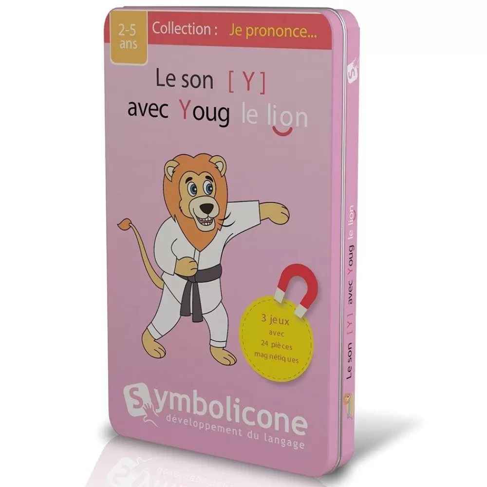 HOPTOYS Jeux Éducatifs*Je Prononce Le Son [Y] Avec Youg Le Lion