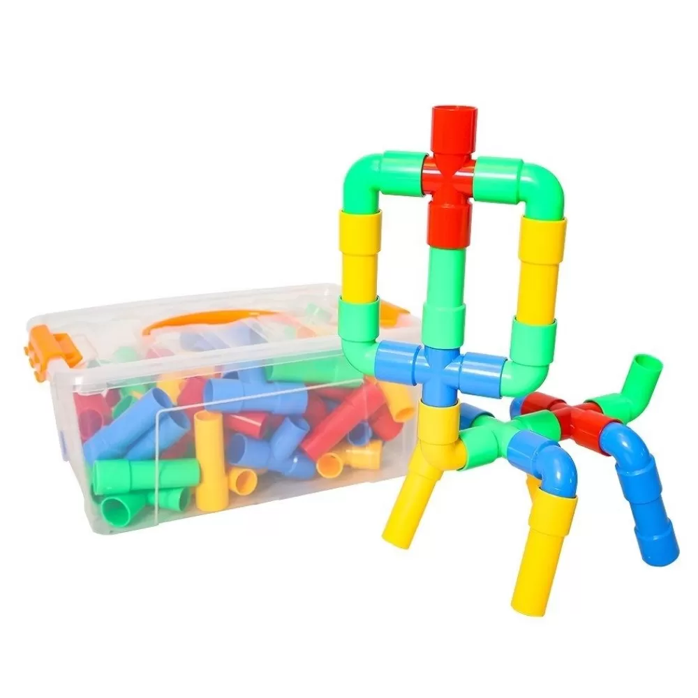 HOPTOYS Idees Cadeaux Pour Une Personne Avec Tsa*Jeu De Construction Tubes