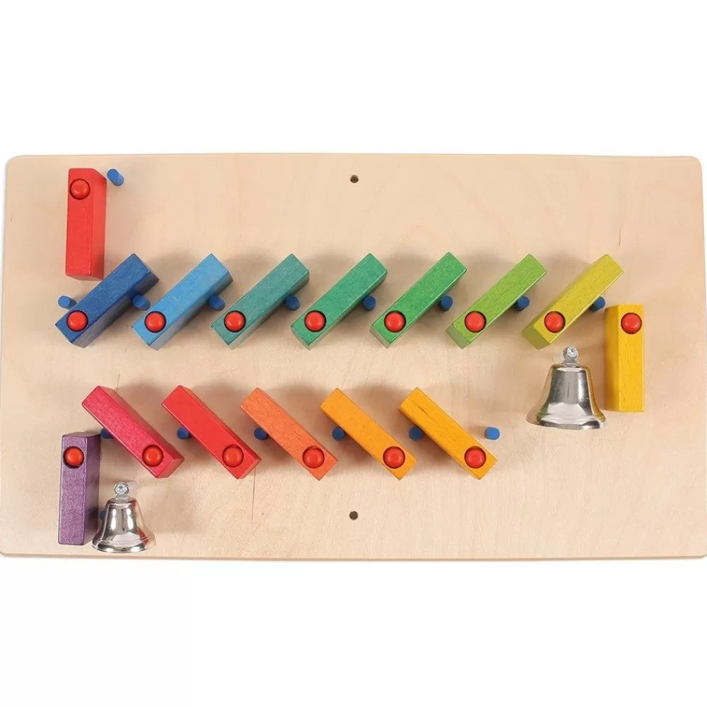 HOPTOYS Stimulation Sensorielle*Jeu Mural Dominos Avec Cloches