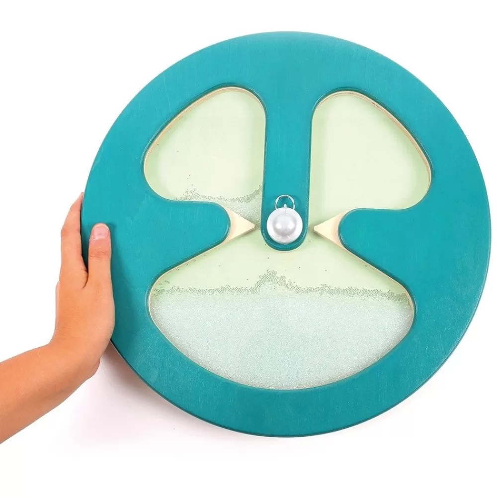 HOPTOYS Stimulation Sensorielle*Jeu Mural Rond Volant - Bleu