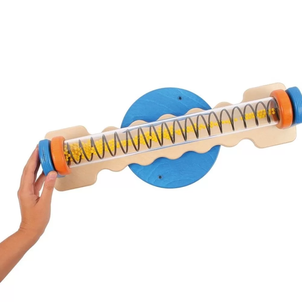 HOPTOYS Stimulation Sensorielle*Jeu Mural Tube - Bleu