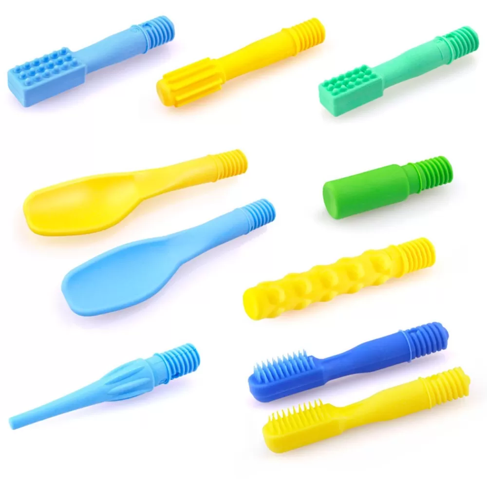 HOPTOYS Oralite Et Alimentation*Kit De 10 Embouts Varies Z-Vibe