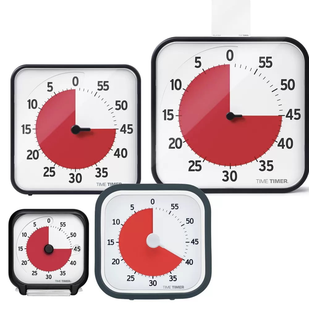 HOPTOYS Timers & Planning*Kit Time Timer 4 Modeles Differents