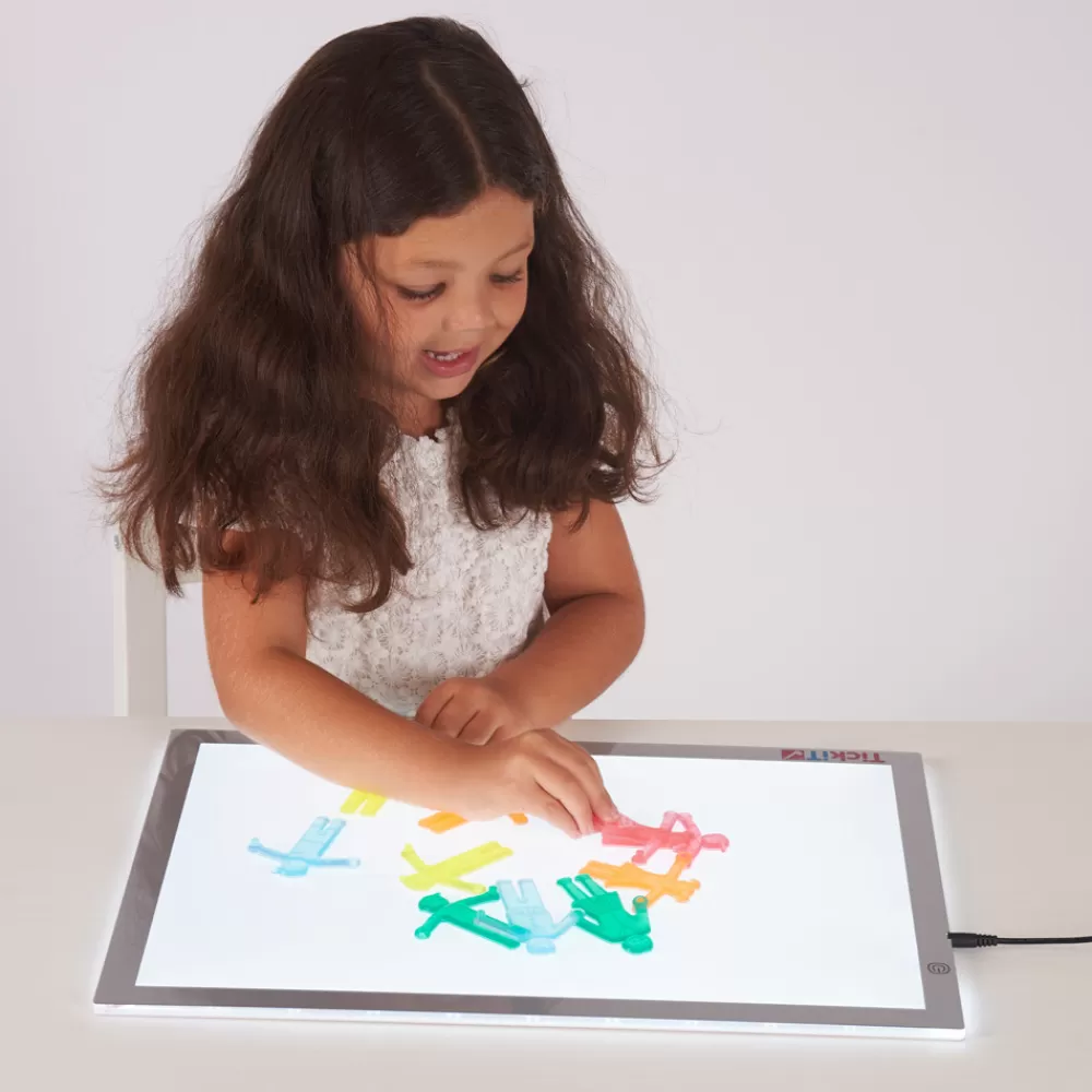 HOPTOYS Aides Motivationnelles, Recompenses, Renforcateurs<La Table Lumineuse Tickit