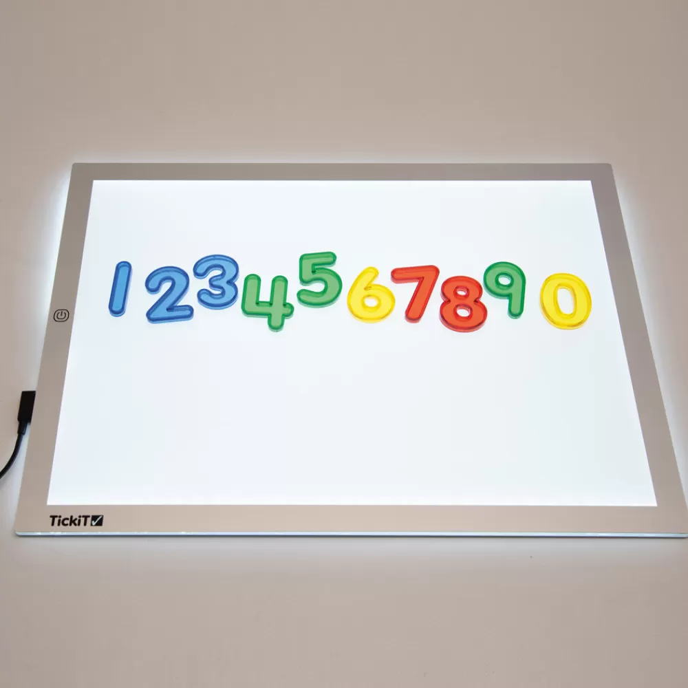 HOPTOYS Aides Motivationnelles, Recompenses, Renforcateurs<La Table Lumineuse Tickit