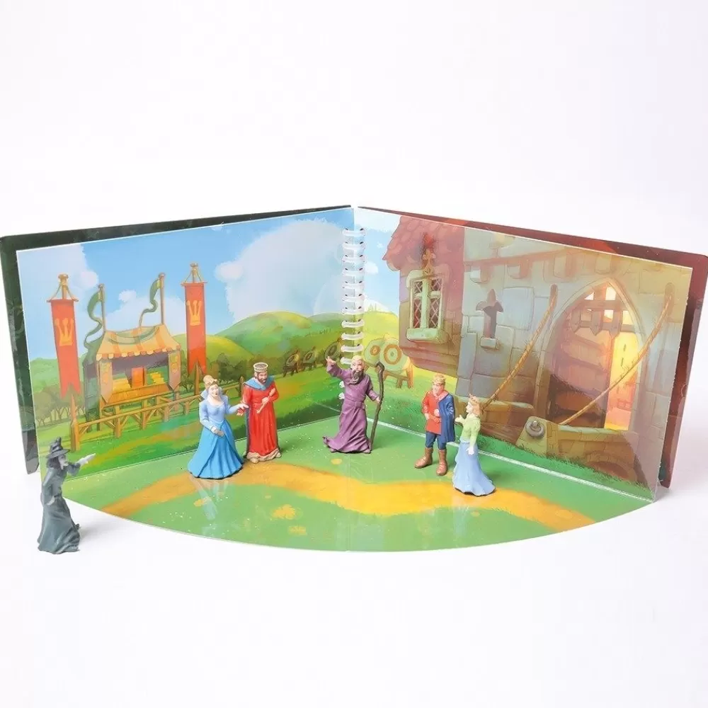 HOPTOYS Jeux Éducatifs*Livre A Jouer - Princes, Princesses Et Compagnie !