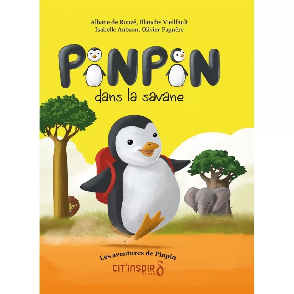 HOPTOYS Préparation À La Lecture<Livre Pinpin Dans La Savane