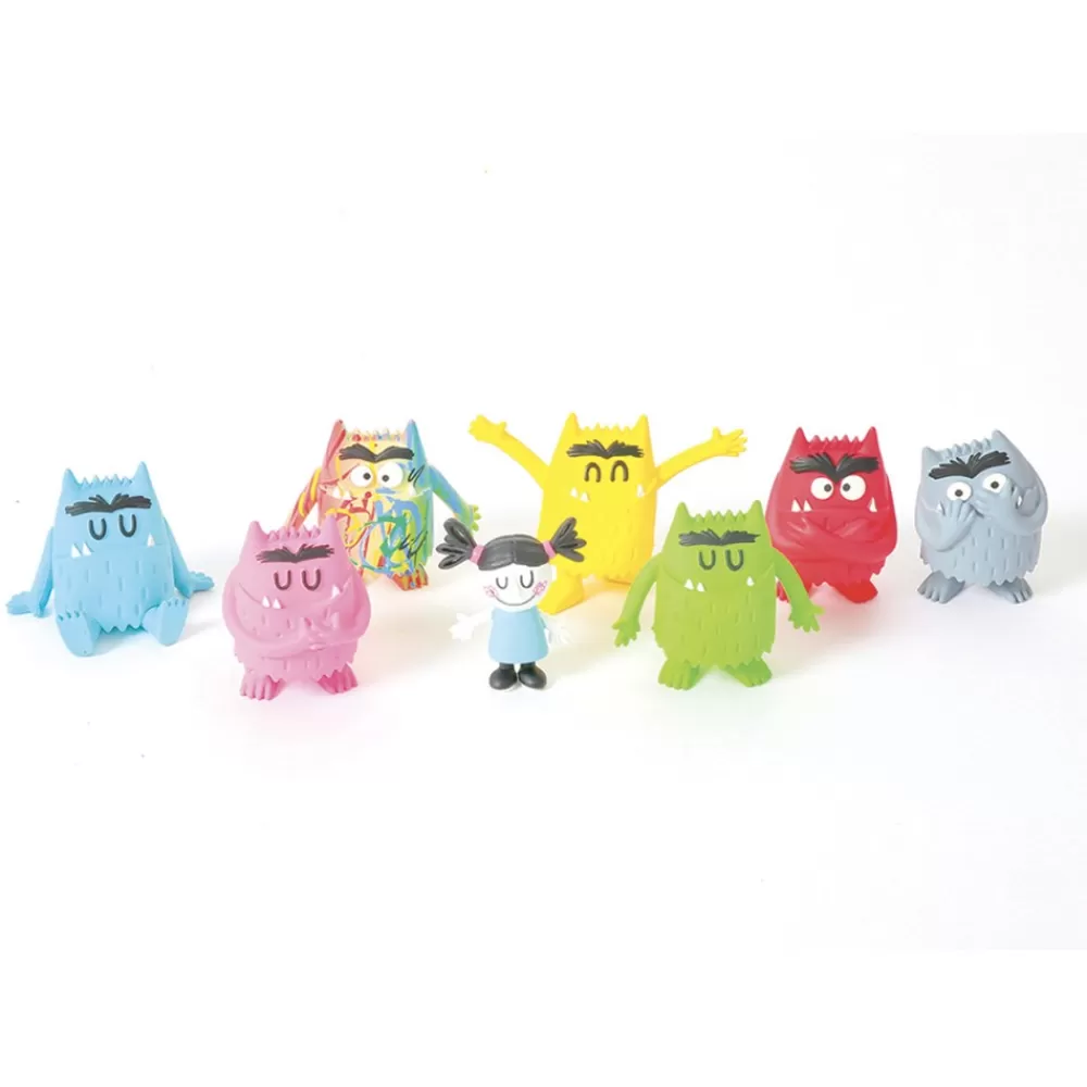 HOPTOYS Habiletés Sociales & Émotions*Lot Figurines La Couleur Des Émotions